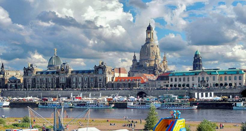 易北河畔的弗羅倫斯－德勒斯登(Dresden)